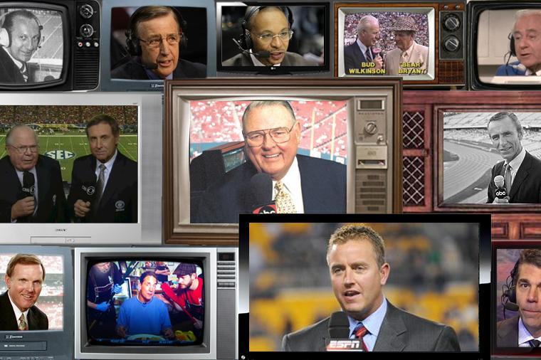 The 25 Greatest TV College Football Announcers of All Time Bleacher
