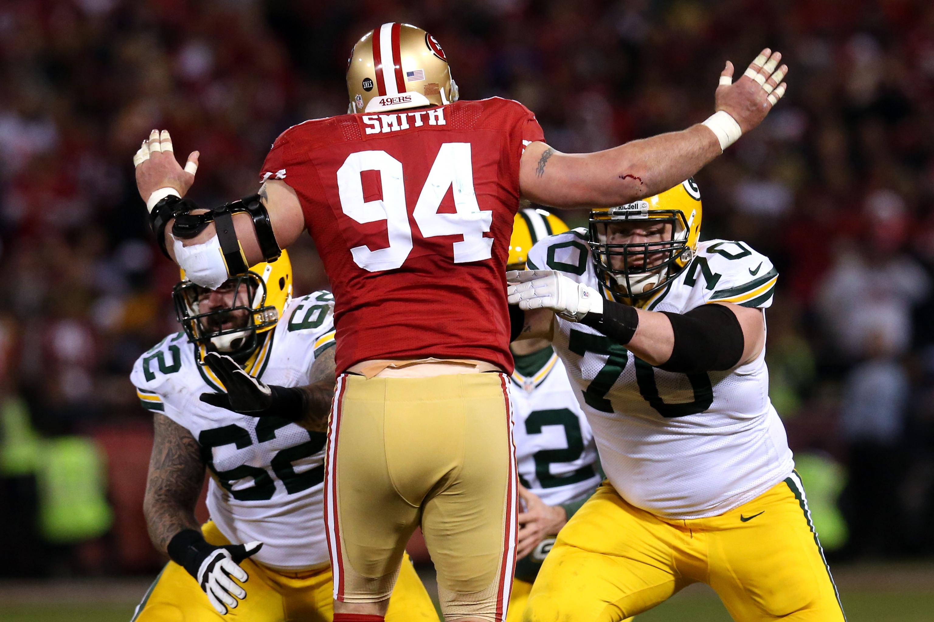 49ers' Aldon Smith hopes to build off tough year (w/video)