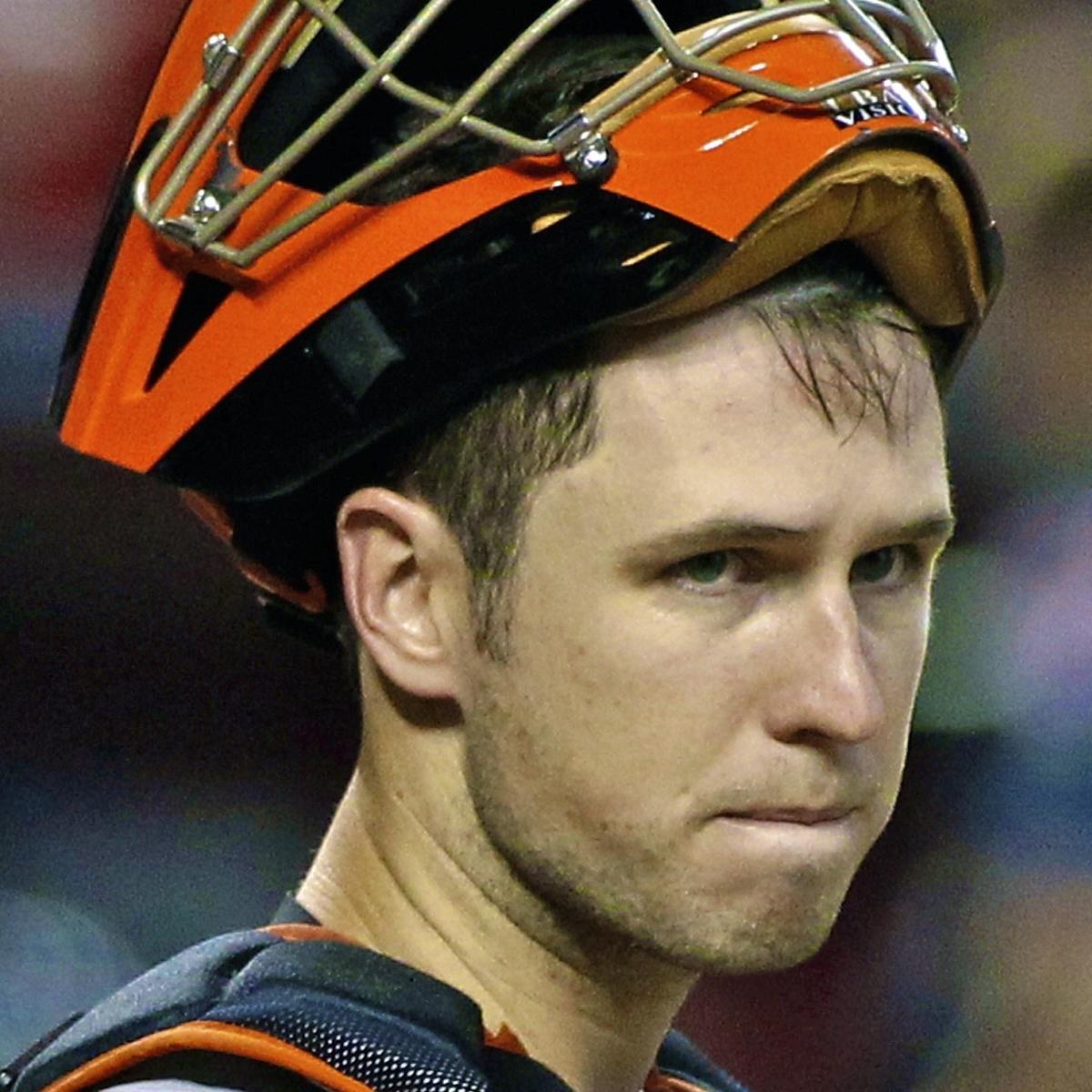 Buster Posey Injury Updates on Giants Catcher's Finger, Potential
