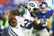 EAST RUTHERFORD, NJ - AUGUST 24: Chris Ivory #33 of the New York Jets runs with the ball against the New York Giants during their pre season game at MetLife Stadium on August 24, 2013 in East Rutherford, New Jersey. (Photo by Al Bello/Getty Images)