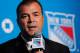 NEW YORK, NY - JUNE 21: Alain Vigneault speaks to the media after being introduced as the New York Rangers Head Coach during a press conference at Radio City Music Hall on June 21, 2013 in New York City. (Photo by Mike Stobe/Getty Images)