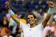 NEW YORK, NY - SEPTEMBER 07: Rafael Nadal of Spain celebrates winning his men's singles semifinal match against Richard Gasquet of France on Day Thirteen of the 2013 US Open at USTA Billie Jean King National Tennis Center on September 7, 2013 in the Flushing neighborhood of the Queens borough of New York City. (Photo by Al Bello/Getty Images)