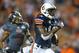 AUBURN, AL - SEPTEMBER 7: Wide receiver Sammie Coates #18 of the Auburn Tigers runs the ball in for a touchdown during their game against the Arkansas State Red Wolves on September 7, 2013 at Jordan-Hare Stadium in Auburn, Alabama. At halftime Auburn leads Arkansas State 21-3. (Photo by Michael Chang/Getty Images)