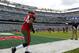 EAST RUTHERFORD, NJ - SEPTEMBER 8: Darrelle Revis #24 the Tampa Bay Buccaneers takes the field before the start of their game against the New York Jets at MetLife Stadium on September 8, 2013 in East Rutherford, New Jersey. (Photo by Rich Schultz /Getty Images)