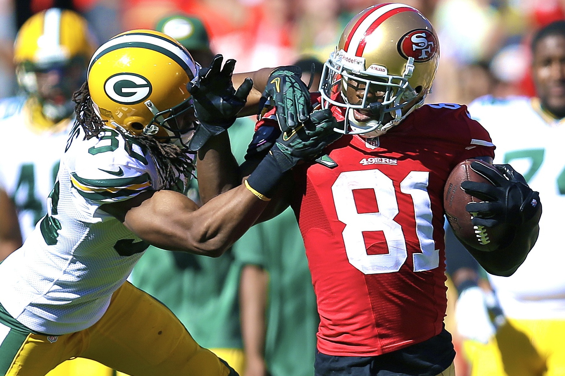 Anquan Boldin & Vernon Davis vs. Redskins