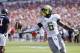 CHARLOTTESVILLE, VA - SEPTEMBER 7: De'Anthony Thomas #6 of the Oregon Ducks celebrates after rushing for a one-yard touchdown in the first quarter of the game against the Virginia Cavaliers at Scott Stadium on September 7, 2013 in Charlottesville, Virginia. (Photo by Joe Robbins/Getty Images)