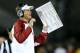 LOS ANGELES, CA - SEPTEMBER 07: Head caoch Lane Kiffin of the USC Trojans shouts during the game against the Washington State Cougars at Los Angeles Coliseum on September 7, 2013 in Los Angeles, California. The Cougars won 10-7. (Photo by Stephen Dunn/Getty Images)