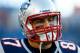 FOXBORO, MA - DECEMBER 30: Rob Gronkowski #87 of the New England Patriots warms up prior to the game against the Miami Dolphins during the game at Gillette Stadium on December 30, 2012 in Foxboro, Massachusetts. (Photo by Jared Wickerham/Getty Images)