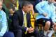NORWICH, ENGLAND - AUGUST 17: Chris Hughton, manager of Norwich City during the Barclays Premier League match between Norwich City and Everton at Carrow Road on August 17, 2013 in Norwich, England. (Photo by Tony Marshall/Getty Images)