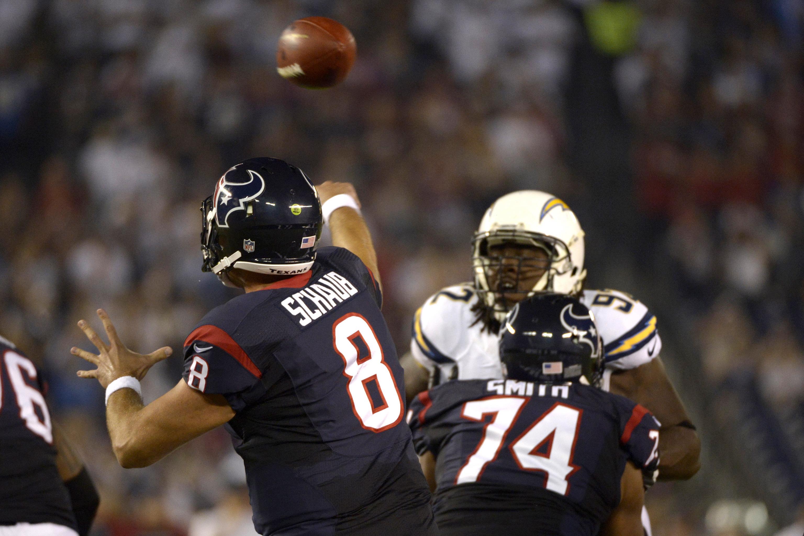 Texans vs. Chargers 2013 game preview: Houston's defense looks to dominate  Philip Rivers and the San Diego offense 