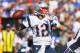 ORCHARD PARK, NY - SEPTEMBER 08: Tom Brady #12 of the New England Patriots readies to throw against the Buffalo Bills at Ralph Wilson Stadium on September 8, 2013 in Orchard Park, New York.New England won 23-21. (Photo by Rick Stewart/Getty Images)