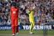 MANCHESTER, ENGLAND - SEPTEMBER 08: Shane Watson of Australia celebrates dismissing Kevin Pietersen of England during the 2nd NatWest Series ODI between England and Australia at Old Trafford on September 8, 2013 in Manchester, England. (Photo by Gareth Copley/Getty Images)