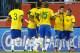 FOXBORO, MA - SEPTEMBER 10: Neymar #10 of Brazil celebrates with teammate Bernard #20 following his goal in the first half against Portugal during the international friendly match at Gillette Stadium on September 10, 2013 in Foxboro, Massachusetts. (Photo by Jared Wickerham/Getty Images)