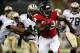NEW ORLEANS, LA - SEPTEMBER 08: Steven Jackson #39 of the Atlanta Falcons runs for a first down against the New Orleans Saints at the Mercedes-Benz Superdome on September 8, 2013 in New Orleans, Louisiana. (Photo by Chris Graythen/Getty Images)