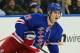 NEW YORK, NY - APRIL 18: Chris Kreider #20 of the New York Rangers skates against the Florida Panthers at Madison Square Garden on April 18, 2013 in New York City. The Rangers defeated the Panthers 6-1. (Photo by Bruce Bennett/Getty Images)