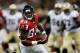 NEW ORLEANS, LA - SEPTEMBER 08: Harry Douglas #83 of the Atlanta Falcons runs for a first down against the New Orleans Saints at the Mercedes-Benz Superdome on September 8, 2013 in New Orleans, Louisiana. (Photo by Chris Graythen/Getty Images)