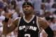 OKLAHOMA CITY, OK - JUNE 06: Stephen Jackson #3 of the San Antonio Spurs gestures against Oklahoma City Thunder in Game Six of the Western Conference Finals of the 2012 NBA Playoffs at Chesapeake Energy Arena on June 6, 2012 in Oklahoma City, Oklahoma. NOTE TO USER: User expressly acknowledges and agrees that, by downloading and or using this photograph, User is consenting to the terms and conditions of the Getty Images License Agreement. (Photo by Brett Deering/Getty Images)