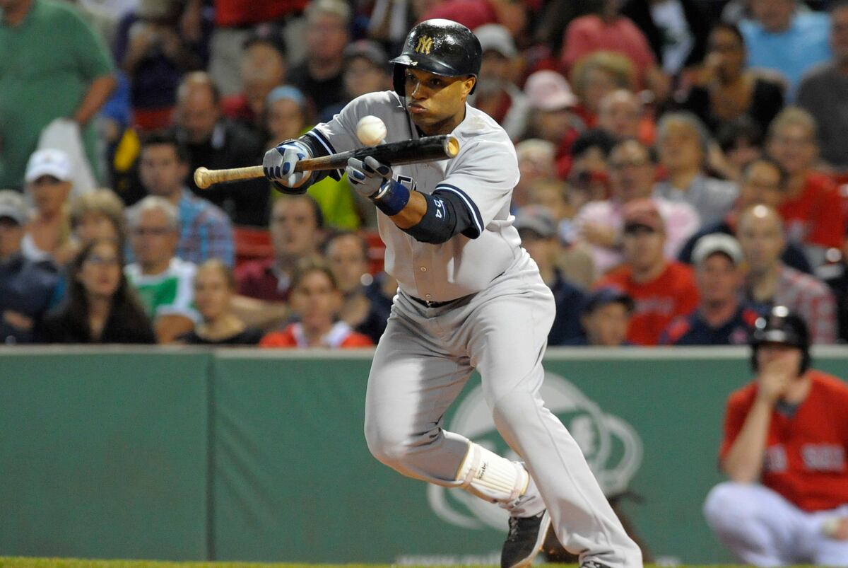 Watch Robinson Cano Take Advantage Of Shift And Bunt For Easy Double 