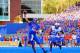 Sep 13, 2013; Boise, ID, USA; Boise State Broncos quarterback Joe Southwick (16) throws a touchdown pass to wide receiver Kirby Moore (34) during the first half against the Air Force Falcons at Bronco Stadium. Mandatory Credit: Brian Losness-USA TODAY Sports