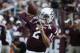 COLLEGE STATION, TX - SEPTEMBER 14: Johnny Manziel #2 of the Texas A&M Aggies warms up before a game against the Alabama Crimson Tide at Kyle Field on September 14, 2013 in College Station, Texas. (Photo by Scott Halleran/Getty Images)