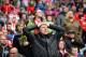 SUNDERLAND, ENGLAND - SEPTEMBER 14: A Sunderland fan shows his frustration during the Barclays Premier League match between Sunderland and Arsenal at the Stadium of Light on September 14, 2013 in Sunderland, England. (Photo by Laurence Griffiths/Getty Images)