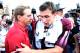 Sep 14, 2013; College Station, TX, USA; Alabama Crimson Tide head coach Nick Saban talks with Texas A&M Aggies quarterback Johnny Manziel (2) after the game at Kyle Field. Alabama Crimson Tide beat the Texas A&M Aggies 49-42. Mandatory Credit: Matthew Emmons-USA TODAY Sports