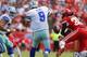 KANSAS CITY, MO - SEPTEMBER 15: Ron Parker #38 of the Kansas City Chiefs knocks the ball out of Tony Romo #9 of the Dallas Cowboys hand before his pass attempt in the fourth quarter on September 15, 2013 at Arrowhead Stadium in Kansas City, Missouri. (Photo by Kyle Rivas/Getty Images)