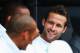 NEWCASTLE UPON TYNE, ENGLAND - AUGUST 31: Yohan Cabaye of Newcastle United sits on the bench during the Barclays Premier League match between Newcastle United and Fulham at St James' Park on August 31, 2013 in Newcastle upon Tyne, England. (Photo by Julian Finney/Getty Images)