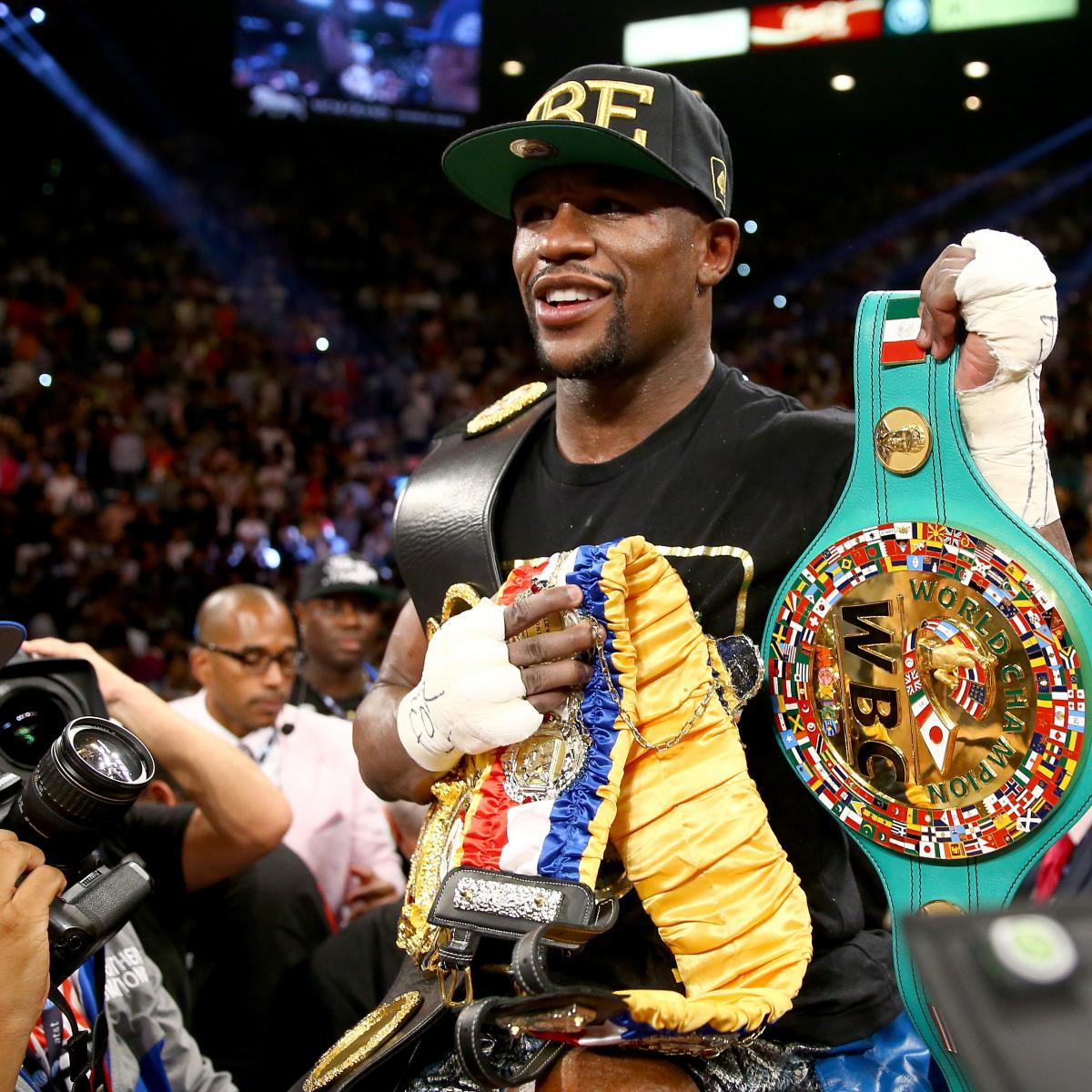 Floyd Mayweather vs. Canelo Alvarez: Money Reinforces ...