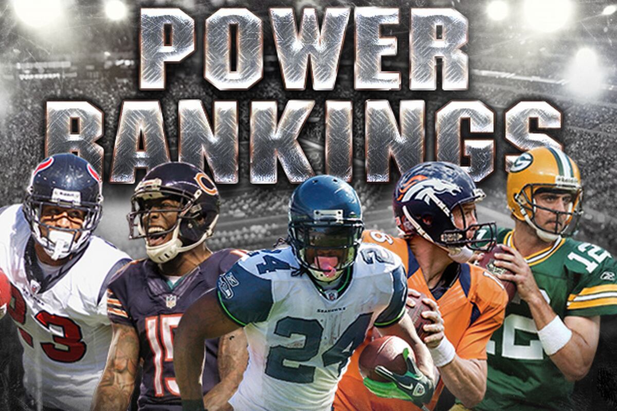NFL Power Rankings Where Does Every Team Stand Heading into Week 3