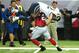 ATLANTA, GA - SEPTEMBER 15: Mike McNeill #82 of the St. Louis Rams is tackled by William Moore #25 of the Atlanta Falcons at the Georgia Dome on September 15, 2013 in Atlanta, Georgia. (Photo by Scott Cunningham/Getty Images)