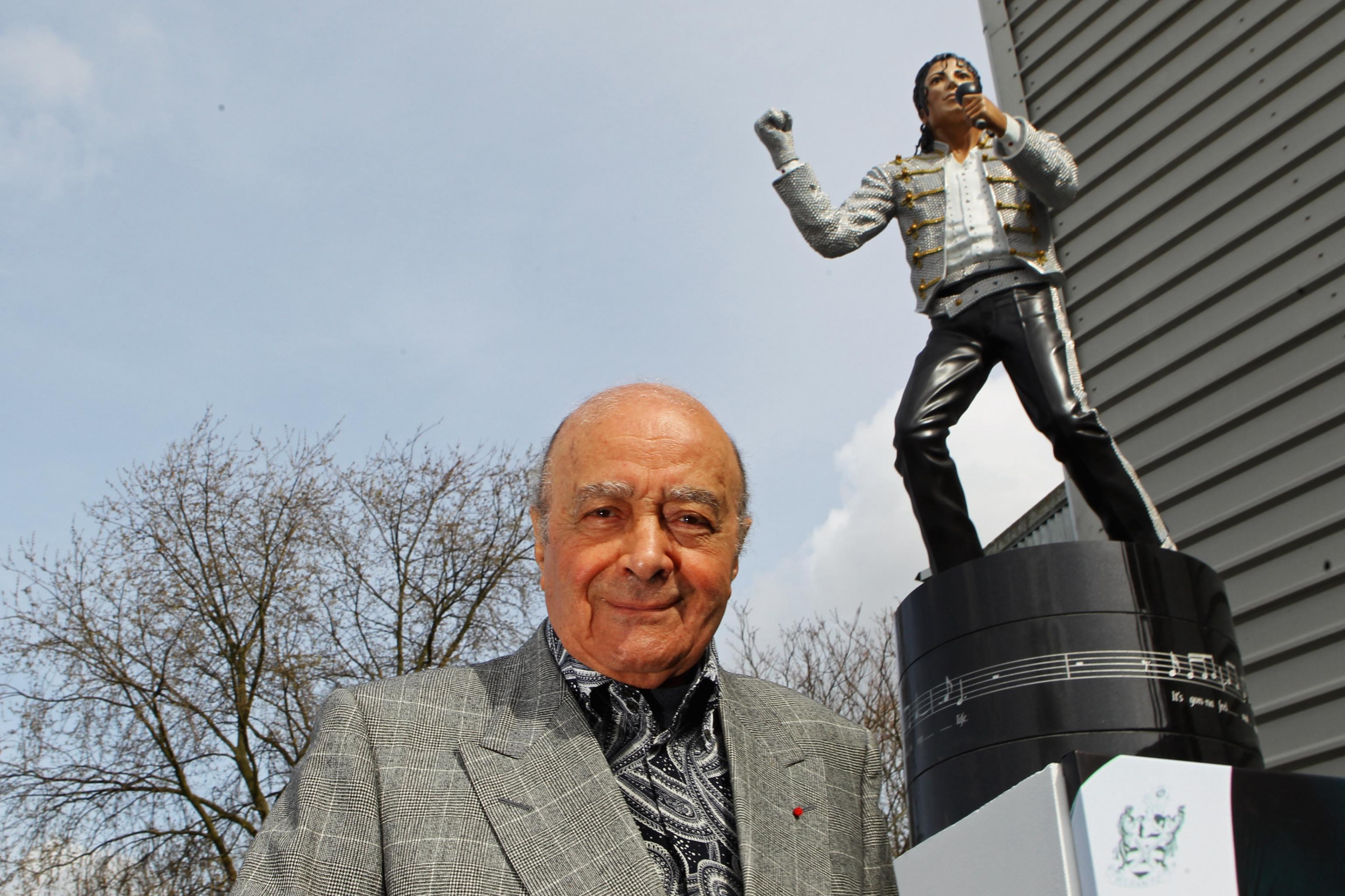 Fulham Get Rid of Michael Jackson Statue, Return It to Mohamed Al Fayed |  Bleacher Report | Latest News, Videos and Highlights