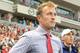 Aug 24, 2013; Sandy, UT, USA; Real Salt Lake head coach Jason Kreis prior to a match against the Columbus Crew at Rio Tinto Stadium. Real Salt Lake won 4-0. Mandatory Credit: Russ Isabella-USA TODAY Sports