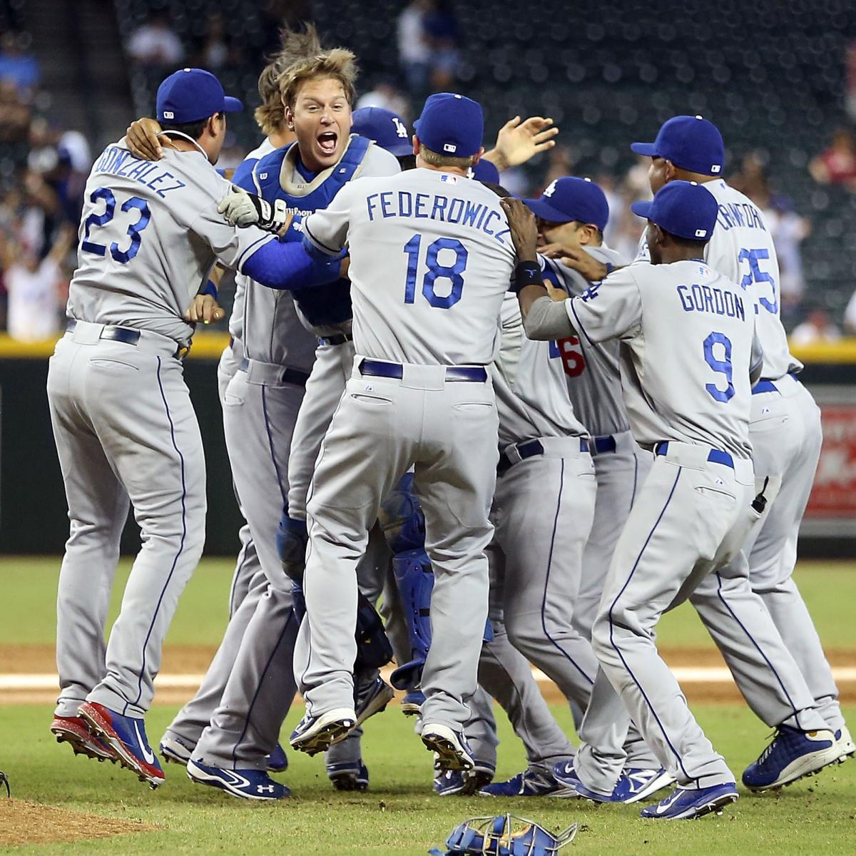 Breaking Down the Los Angeles Dodgers' Playoff Scenarios News, Scores