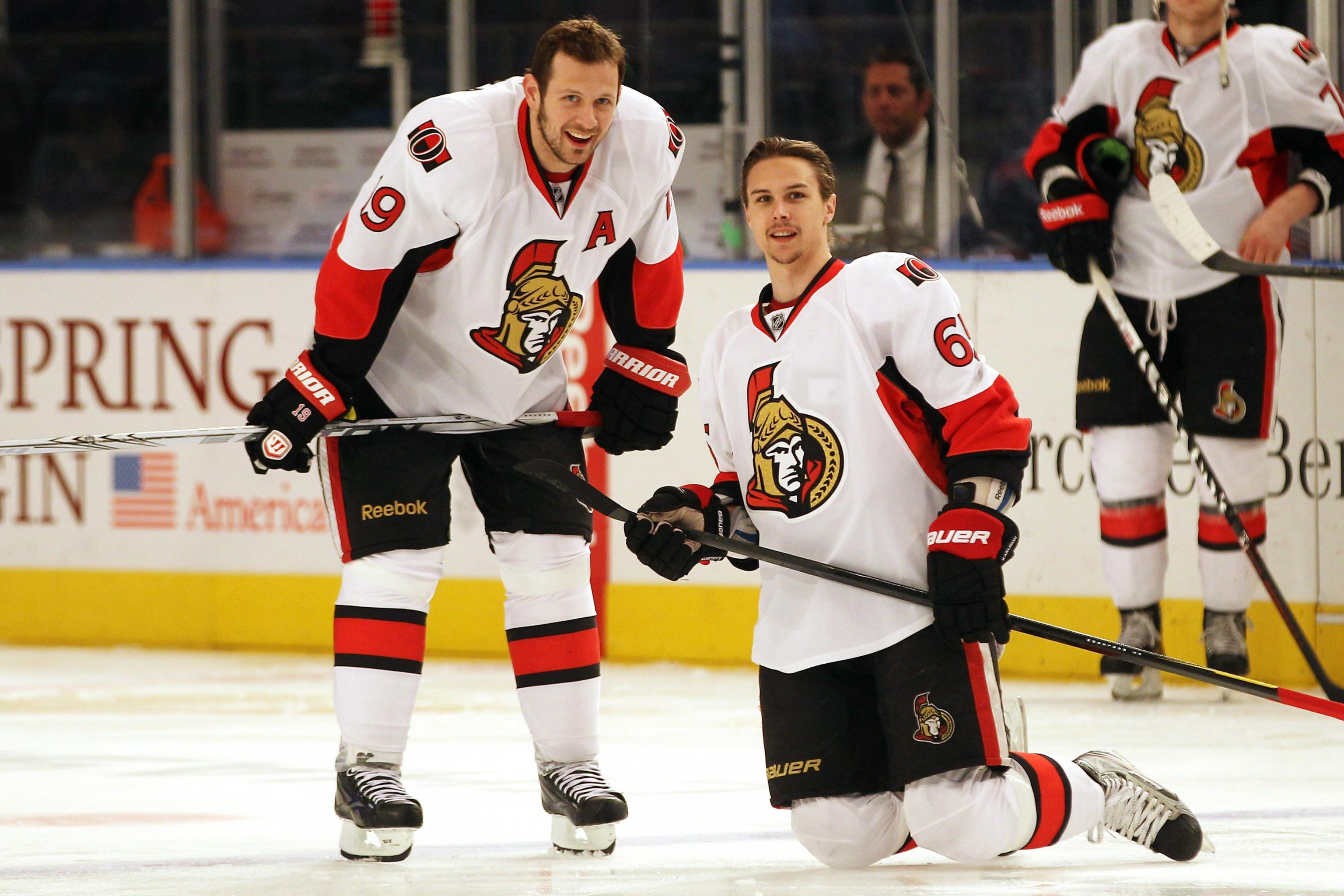 Ottawa senators captain daniel alfredsson hi-res stock photography