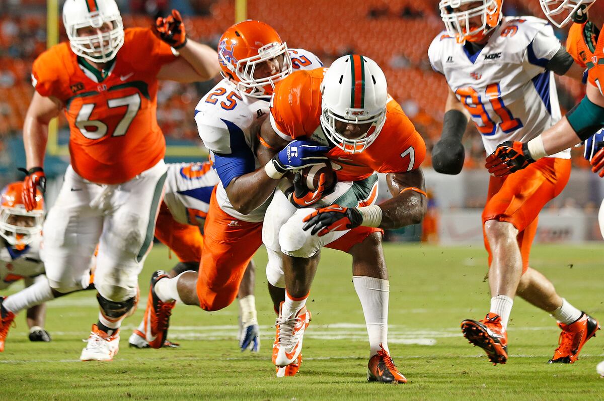 Miami Football Canes Set School Scoring Record, Look Ready for ACC
