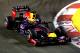 SINGAPORE - SEPTEMBER 22: Sebastian Vettel of Germany and Infiniti Red Bull racing leads during the Singapore Formula One Grand Prix at Marina Bay Street Circuit on September 22, 2013 in Singapore, Singapore. (Photo by Paul Gilham/Getty Images)