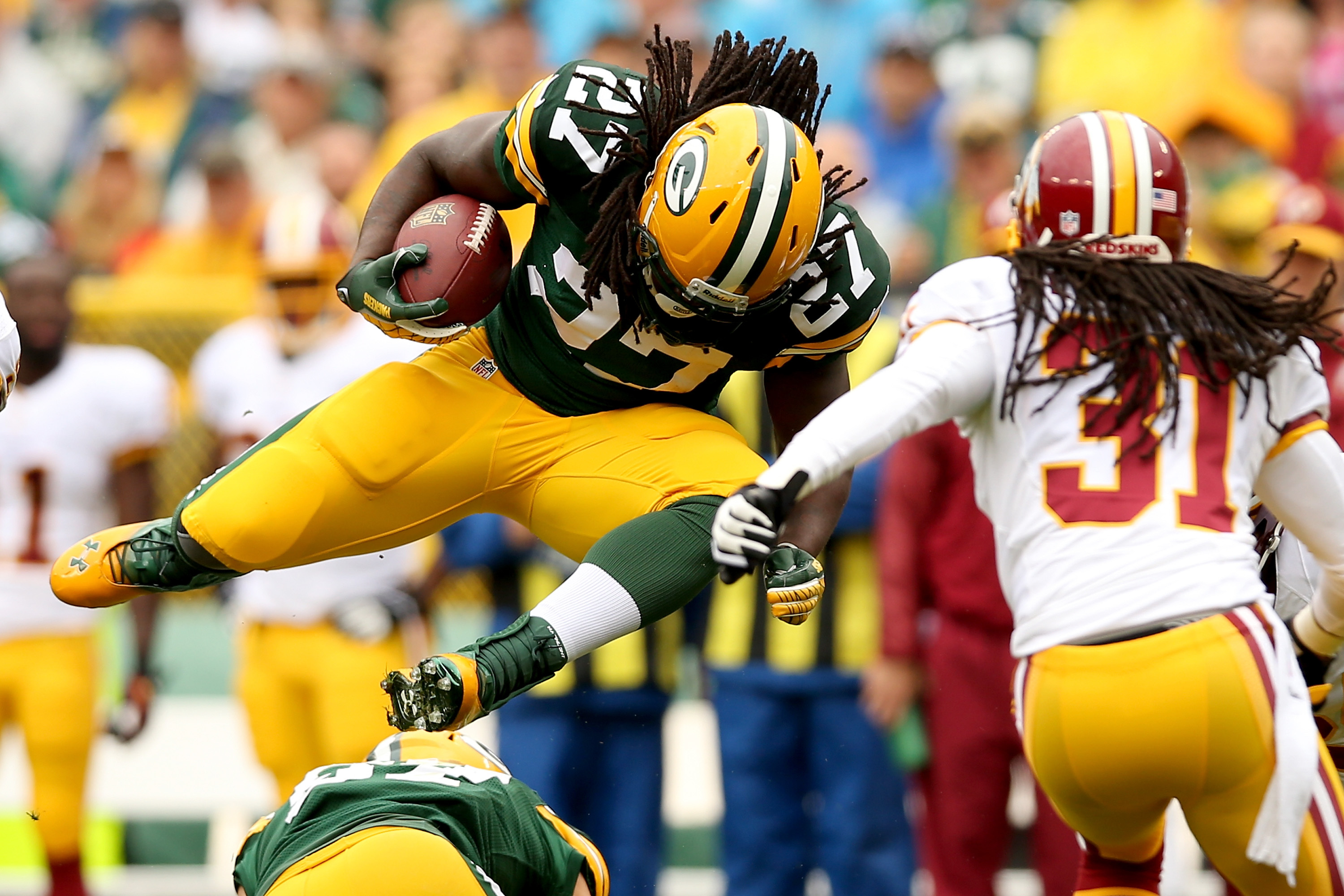 Eddie Lacy Fantasy Owners Should Bench Rb For Week 3 Bleacher Report Latest News