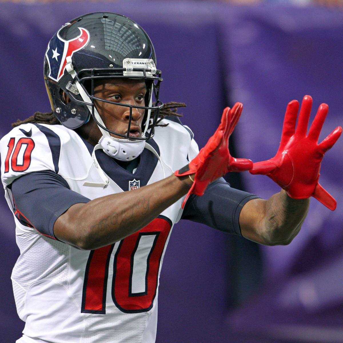 DeAndre Hopkins' Updated Fantasy Outlook After Andre Johnson's Shin