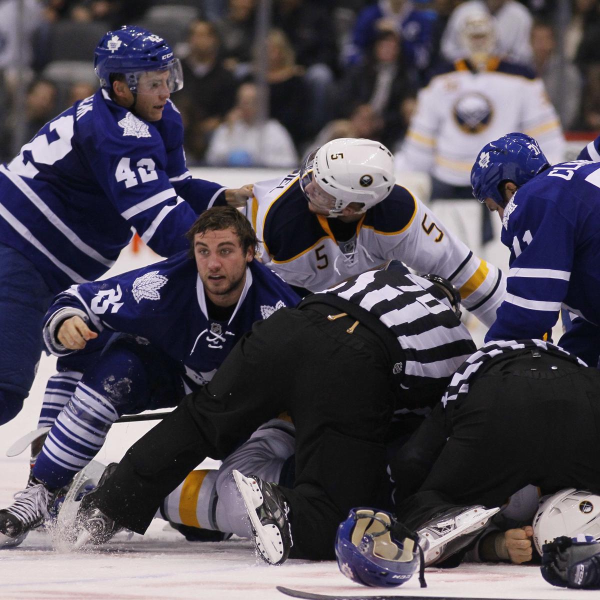 Sabres-Maple Leafs Brawl Shows Best and Worst of Hockey | News, Scores