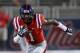 Sep 7, 2013; Oxford, MS, USA; Mississippi Rebels wide receiver Laquon Treadwell (1) carries the ball up the filed during the second half against the Southeast Missouri State Redhawks at Vaught-Hemingway Stadium. Mandatory Credit: Spruce Derden-USA TODAY Sports
