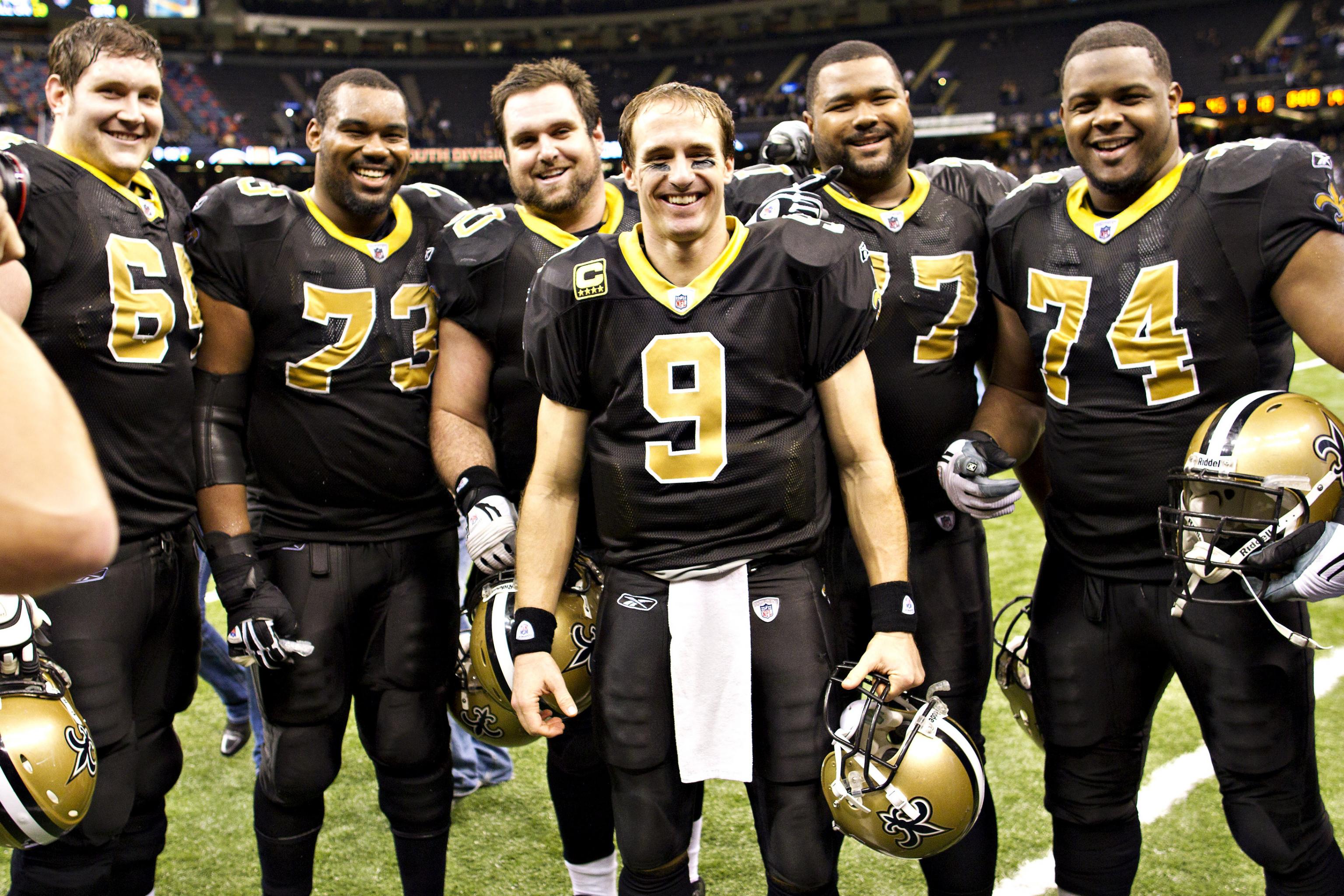 New Orleans Saints Offensive Line