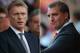 (FILE PHOTO - EDITORS NOTE: COMPOSITE OF TWO IMAGES - Image Numbers 177996038 (L) and 150795011) In this composite image a comparison has been made between David Moyes, Manger of Manchester United and Brendan Rogers, Manager of Liverpool FC. The Capital One Cup match between Manchester United and Liverpool takes place on September 25, 2013 at Old Trafford,Manchester, England. *** LEFT IMAGE*** MANCHESTER, ENGLAND - AUGUST 26: Manchester United Manager David Moyes looks on prior to the Barclays Premier League match between Manchester United and Chelsea at Old Trafford on August 26, 2013 in Manchester, England. (Photo by Alex Livesey/Getty Images) ***RIGHT IMAGE*** LIVERPOOL, ENGLAND - AUGUST 26: Liverpool Manager Brendan Rogers looks on prior to the Barclays Premier League match between Liverpool and Manchester City at Anfield on August 26, 2012 in Liverpool, England. (Photo by Michael Regan/Getty Images)