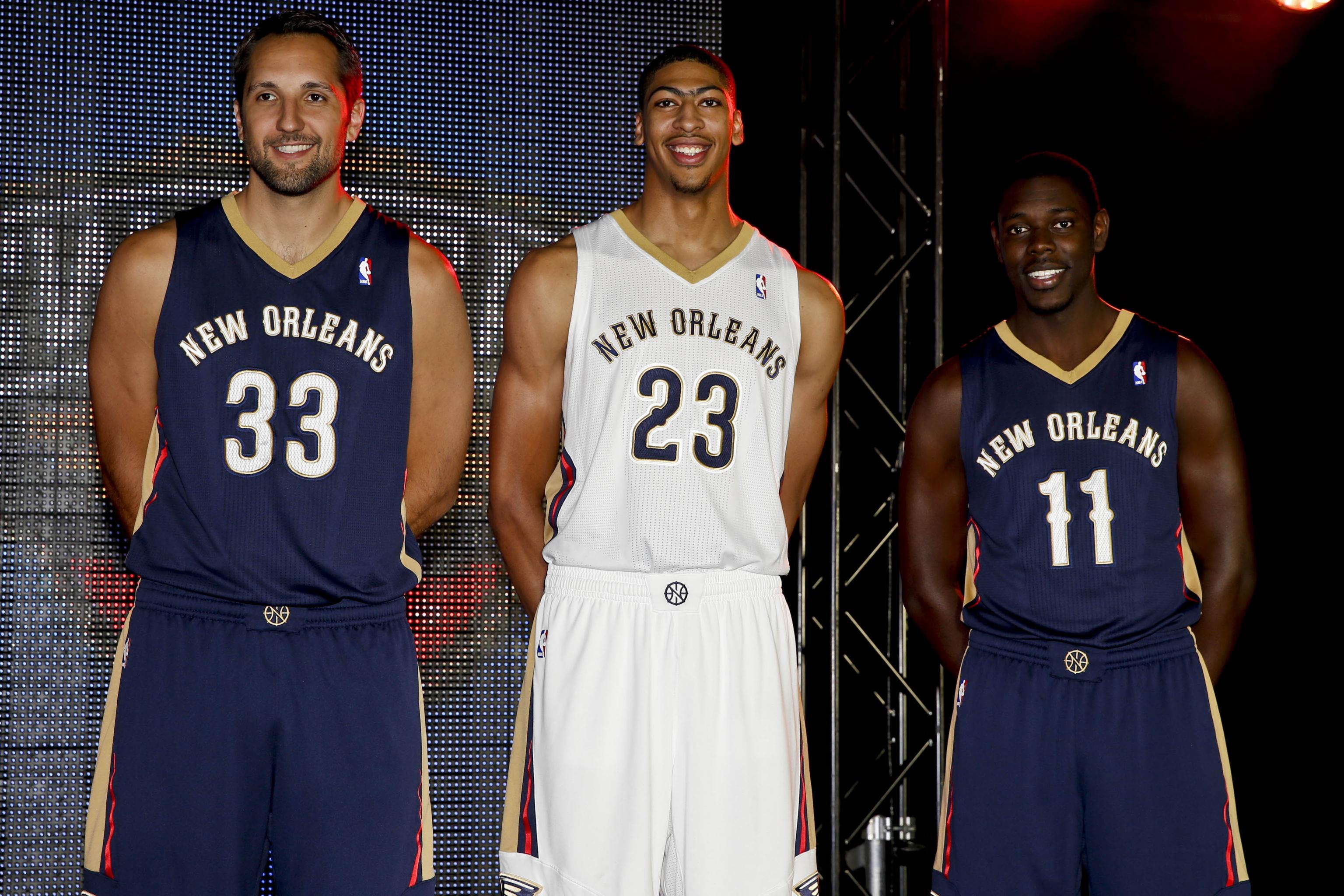New Orleans Pelicans 2013-2017 Home Jersey