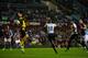 Tottenham's Jermain Defoe scores past Aston Villa's Jed Steer