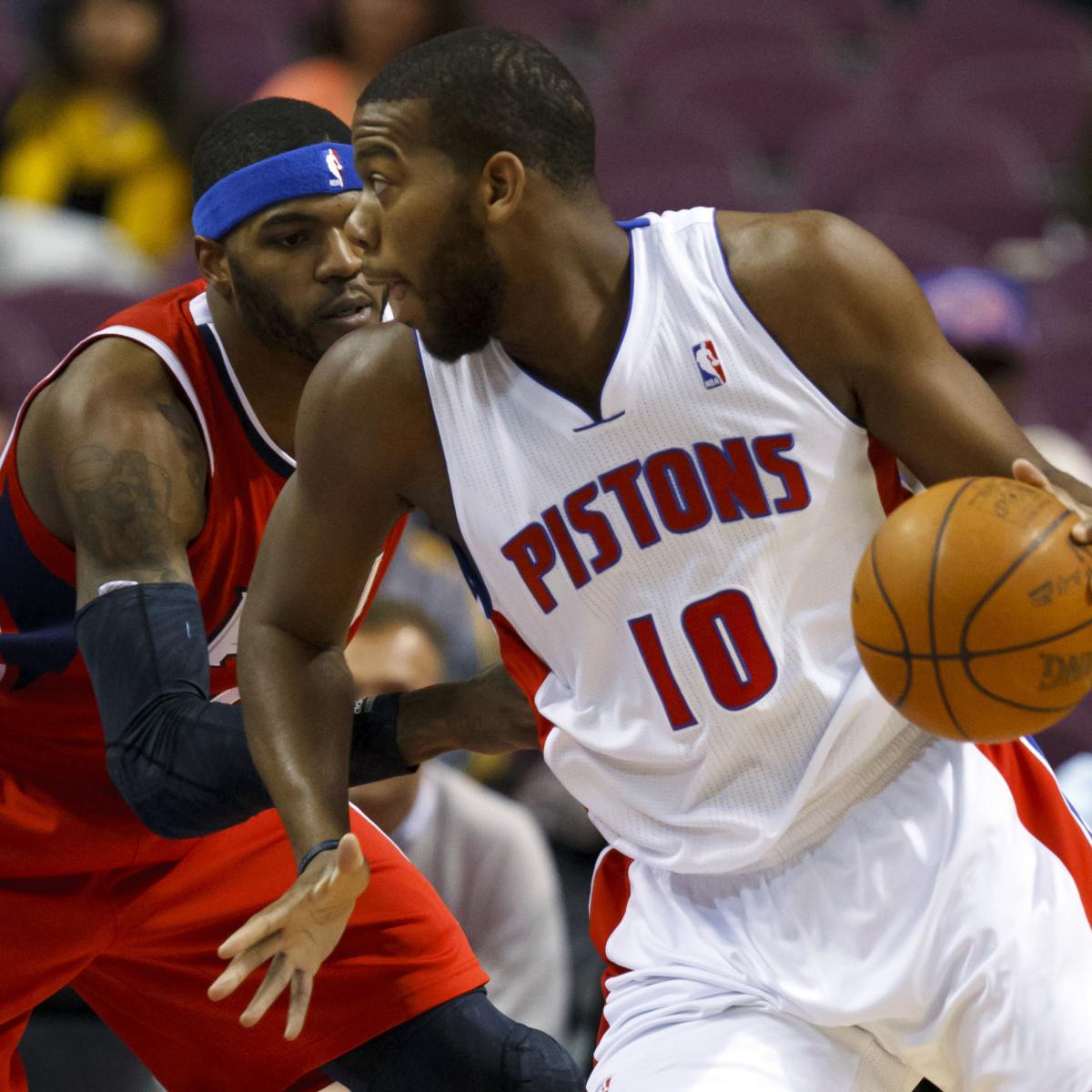 Detroit Pistons Training Camp 2013 Full Preview and Roster Projections