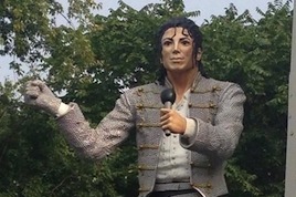 Michael Jackson Statue Taken Down By Fulham At Craven Cottage