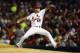 Sep 24, 2013; St. Louis, MO, USA; St. Louis Cardinals starting pitcher Michael Wacha (52) throws to a Washington Nationals batter during the sixth inning at Busch Stadium. Wacha threw 8.2 innings allowing one hit and striking out nine as St. Louis defeated Washington 2-0. Mandatory Credit: Jeff Curry-USA TODAY Sports