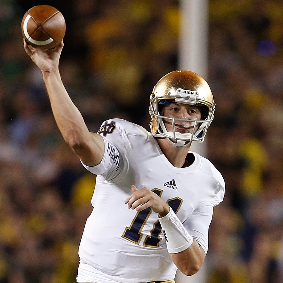 Oklahoma Vs Notre Dame Tv Info Spread Injury Updates Game Time And More Bleacher Report Latest News Videos And Highlights