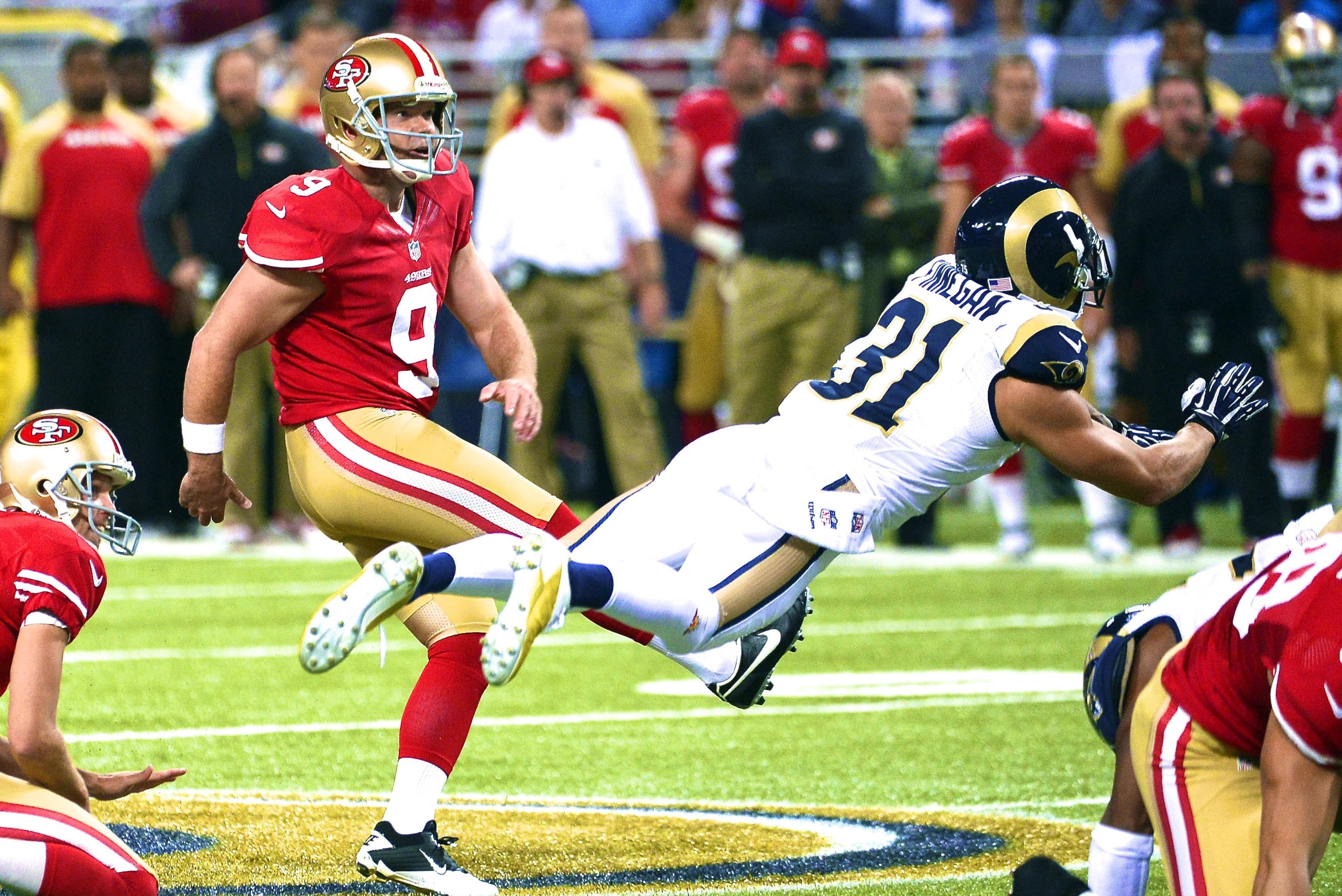 Breaking Down Nfl S Free Kick Rule After 49ers Attempt Vs Rams Bleacher Report Latest News Videos And Highlights Breaking Down Nfl S Free Kick Rule After 49ers Attempt Vs Rams Bleacher Report Latest News Videos And Highlights